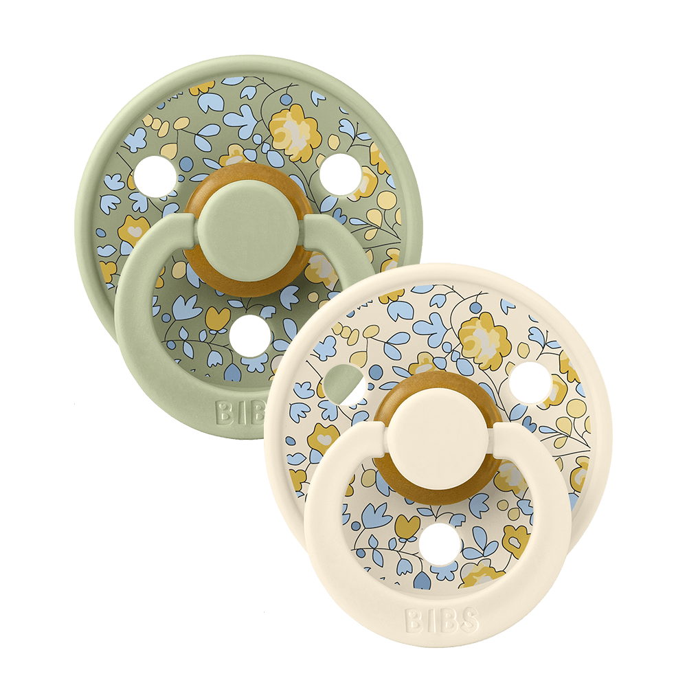 BIBS X LIBERTY Colour 2 Pack Bundle - Sage Bouquet - BIBS