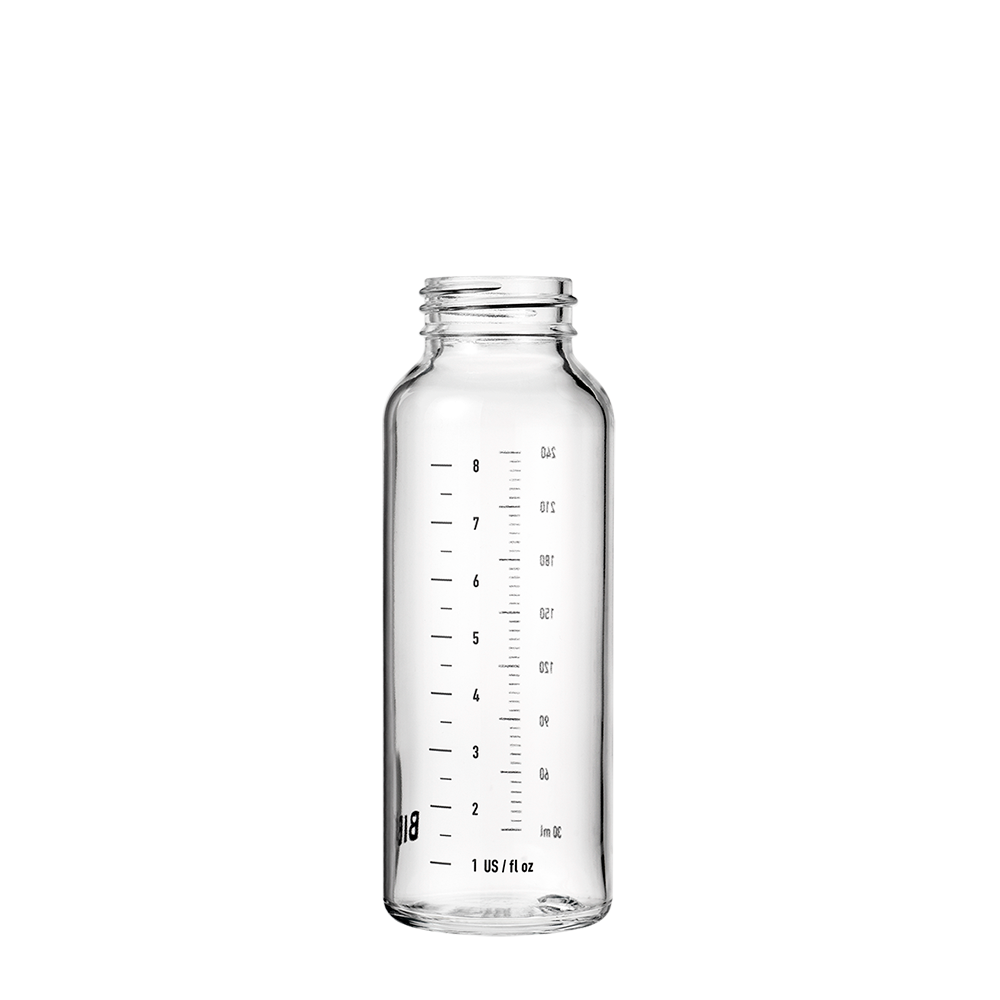 Glazen babyfles 240ml