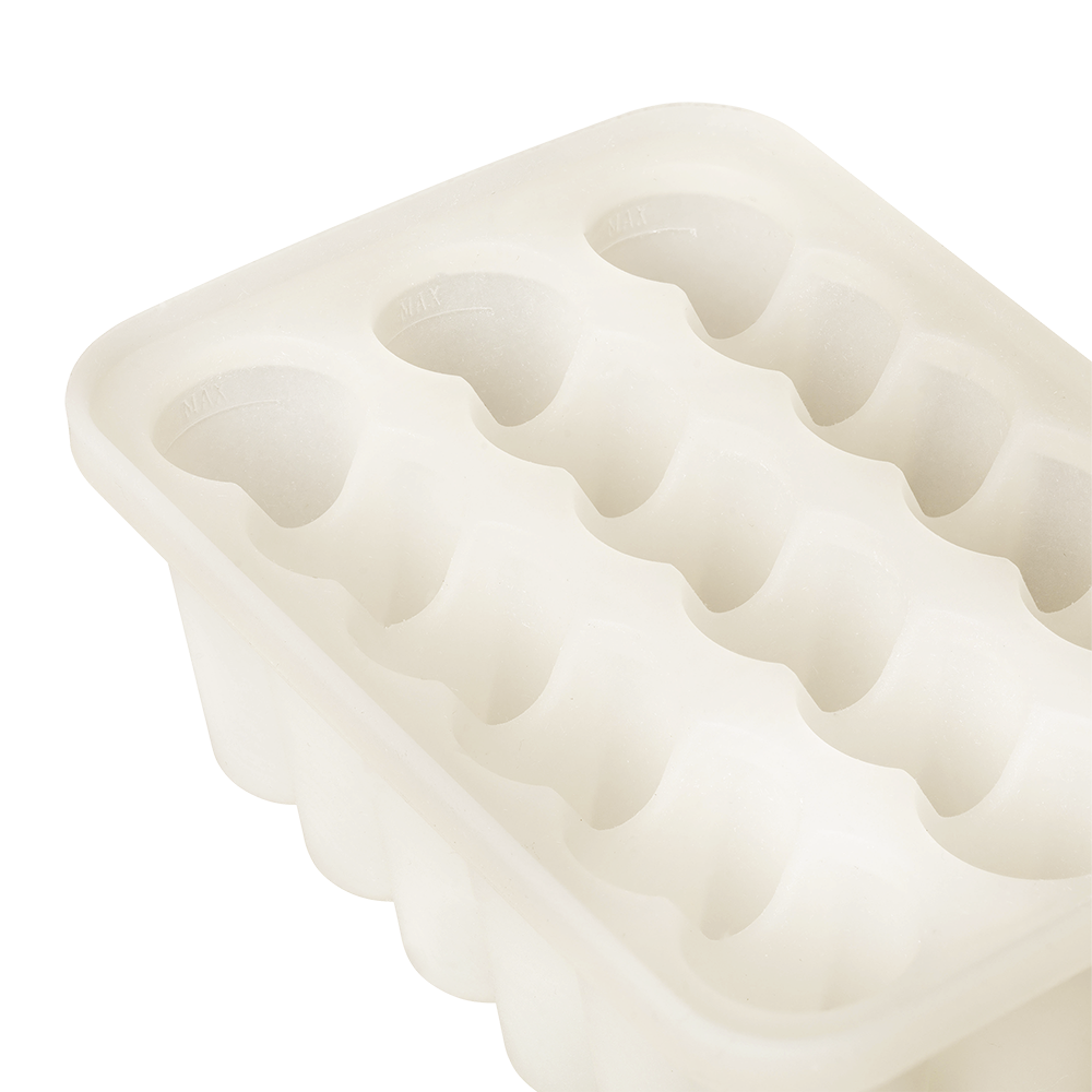Plateau de congélation pour aliments pour bébé - Ivoire