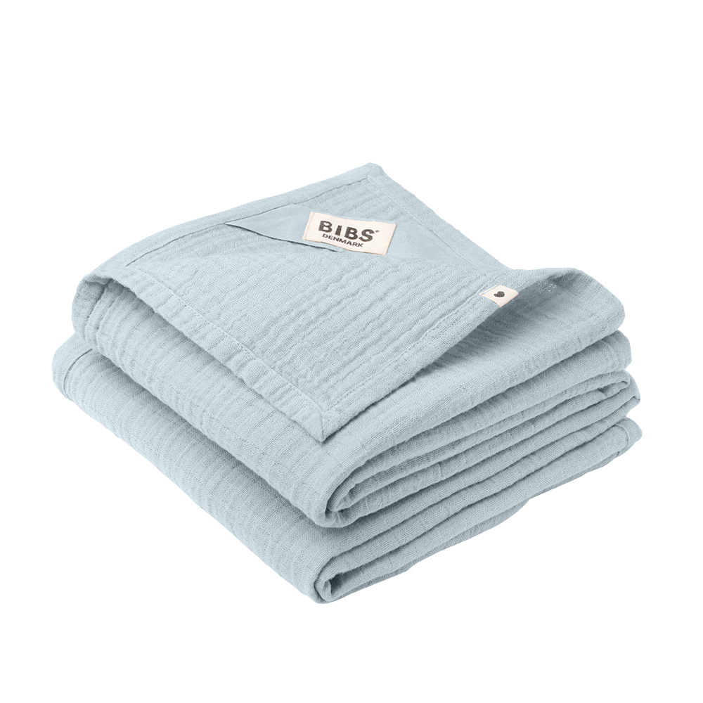 Muslin Cloth Baby Blue