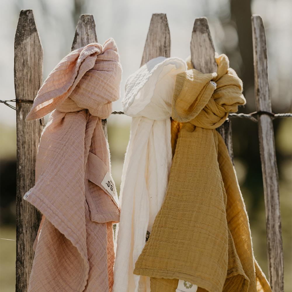 Muslin Swaddle Ivory