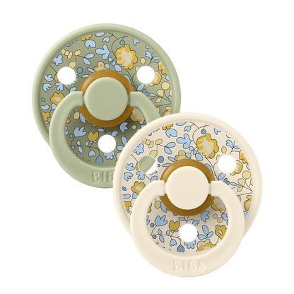BIBS X LIBERTY Colour 2 Pack Bundle - Sage Bouquet - BIBS