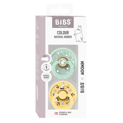 BIBS x Moomin Colour 2 pack Sailing – Nordic Mint mix