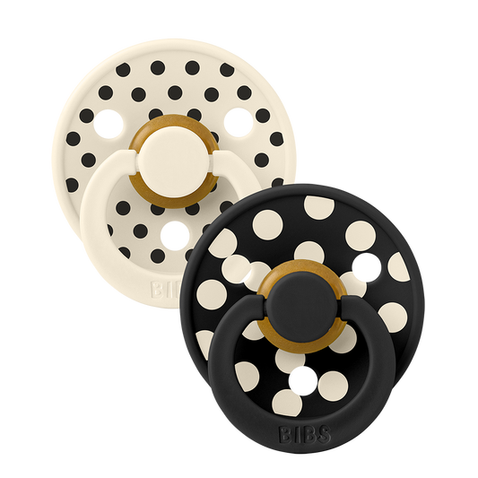 STUDIO Colour Smoczki 2 pack Polka – Ivory/Black