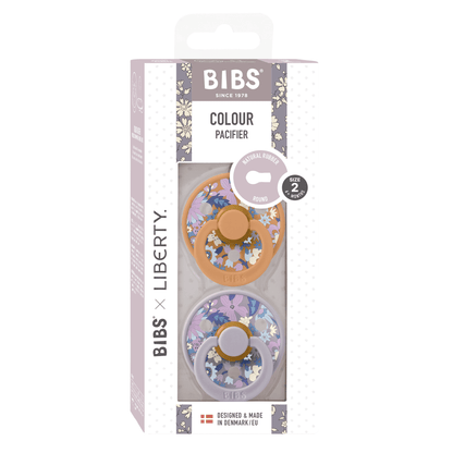 BIBS x LIBERTY Colour 2 pack June Blossom - Pumpkin-mix