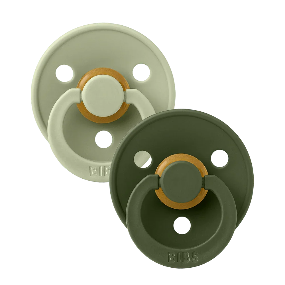 Colour 2 PACK - Sage/Hunter Green - BIBS