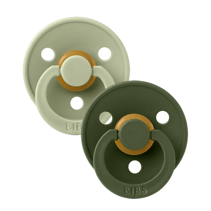 Colour 2 PACK - Sage/Hunter Green - BIBS