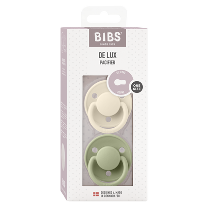 De Lux 2 PACK Ivory/Sage