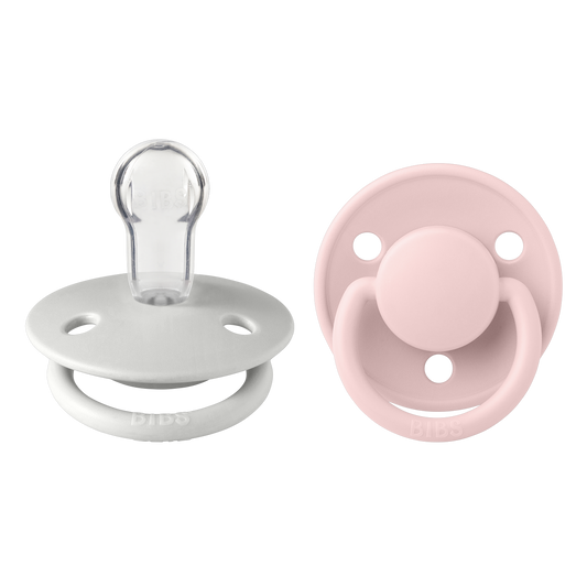 De Lux fopspenen 2-pack - Haze/Blossom