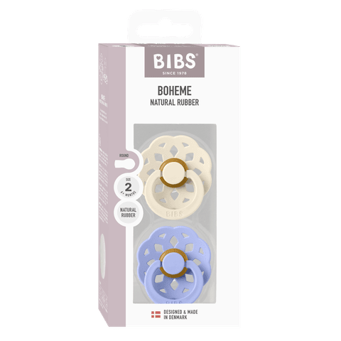 Boheme Fopspenen 2 Pack - Ivory/Hush