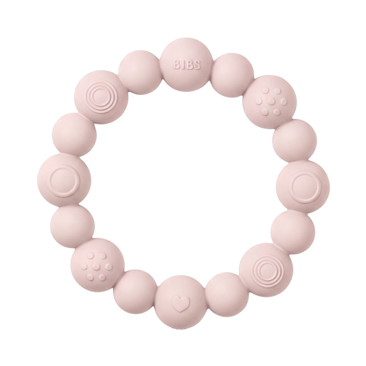 Beißring mit Perlen – Petal