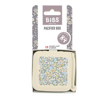 BIBS x LIBERTY Pudełko na smoczek – Eloise Ivory