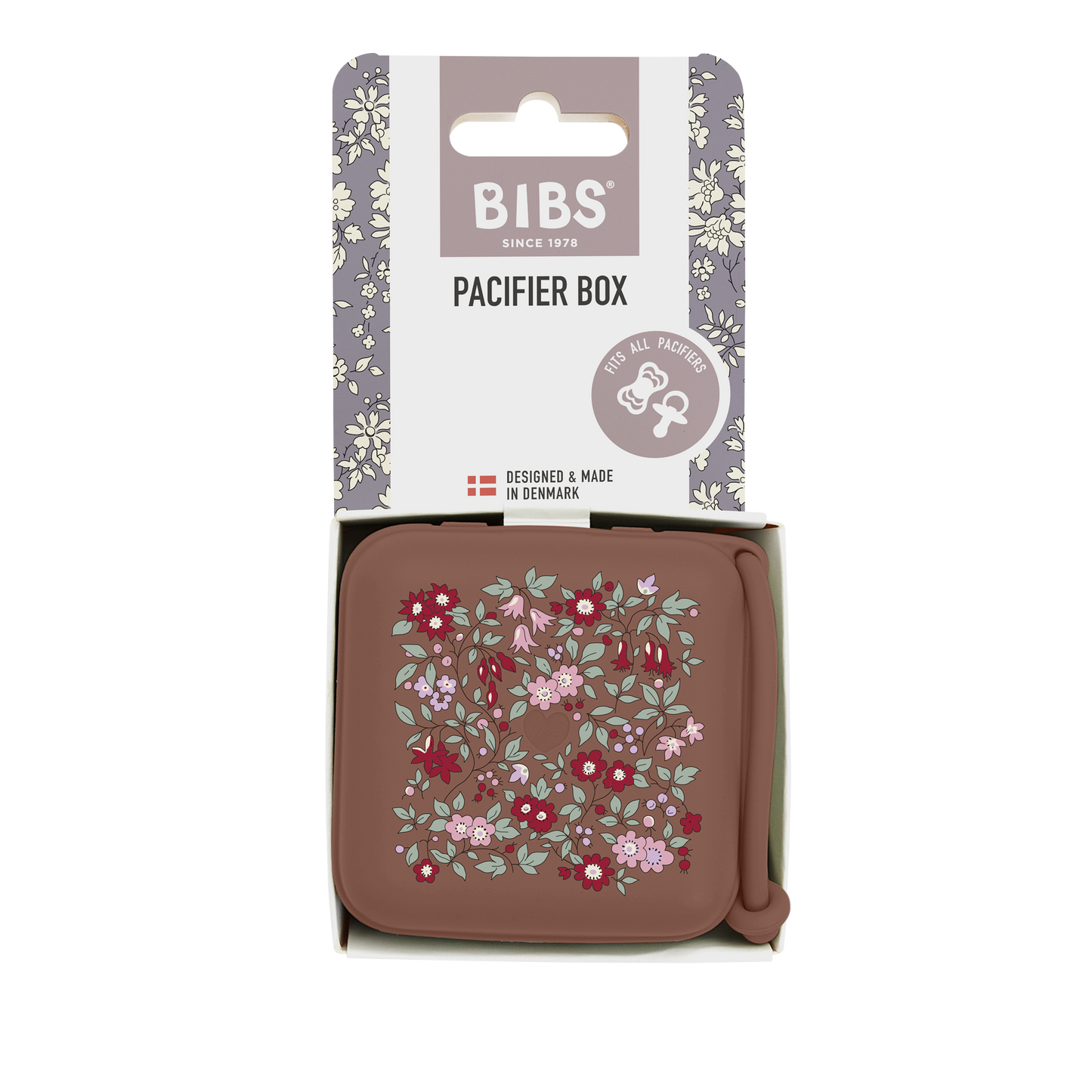 Boîte à tétines BIBS x LIBERTY - Camomille Lawn Woodchuck