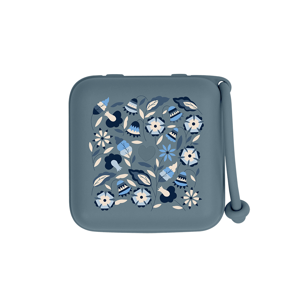 BIBS x LIBERTY Pacifier Box - Bobo Petrol - BIBS