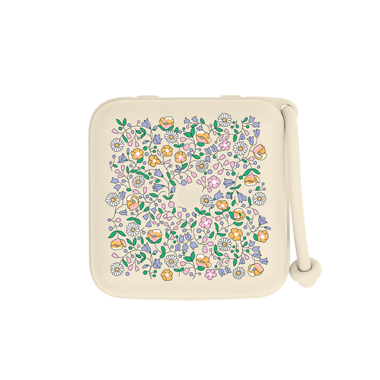 BIBS x LIBERTY Pacifier Box Chloe Meadow - Ivory - BIBS