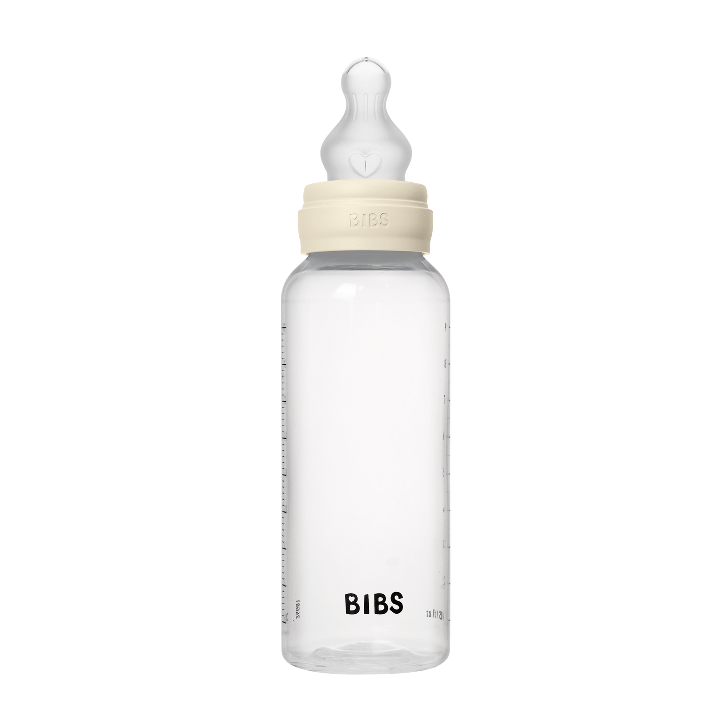 Biberon bébé en PP sans BPA 270 ml en silicone - Ivoire