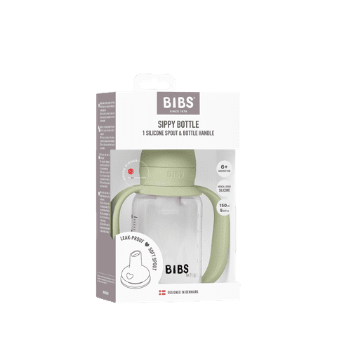 Drinkfles voor baby’s met siliconen drinktuit 150 ml - Sage