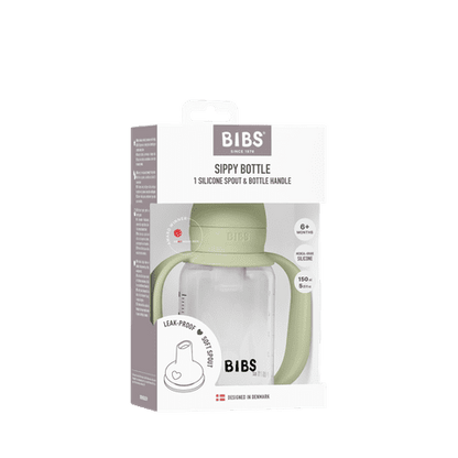 Drinkfles voor baby’s met siliconen drinktuit 150 ml - Sage