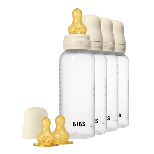 Baby BPA-Free PP Bottle 270 ml 4 Pack Latex -  Ivory