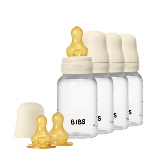 Baby BPA-Free PP Bottle 150 ml 4 Pack Latex -  Ivory