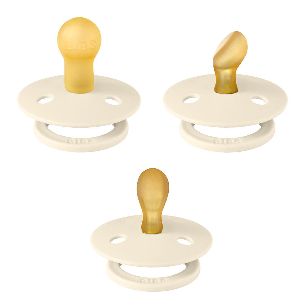 BIBS x LIBERTY Try-It Collection 3 Pack Eloise – Ivory
