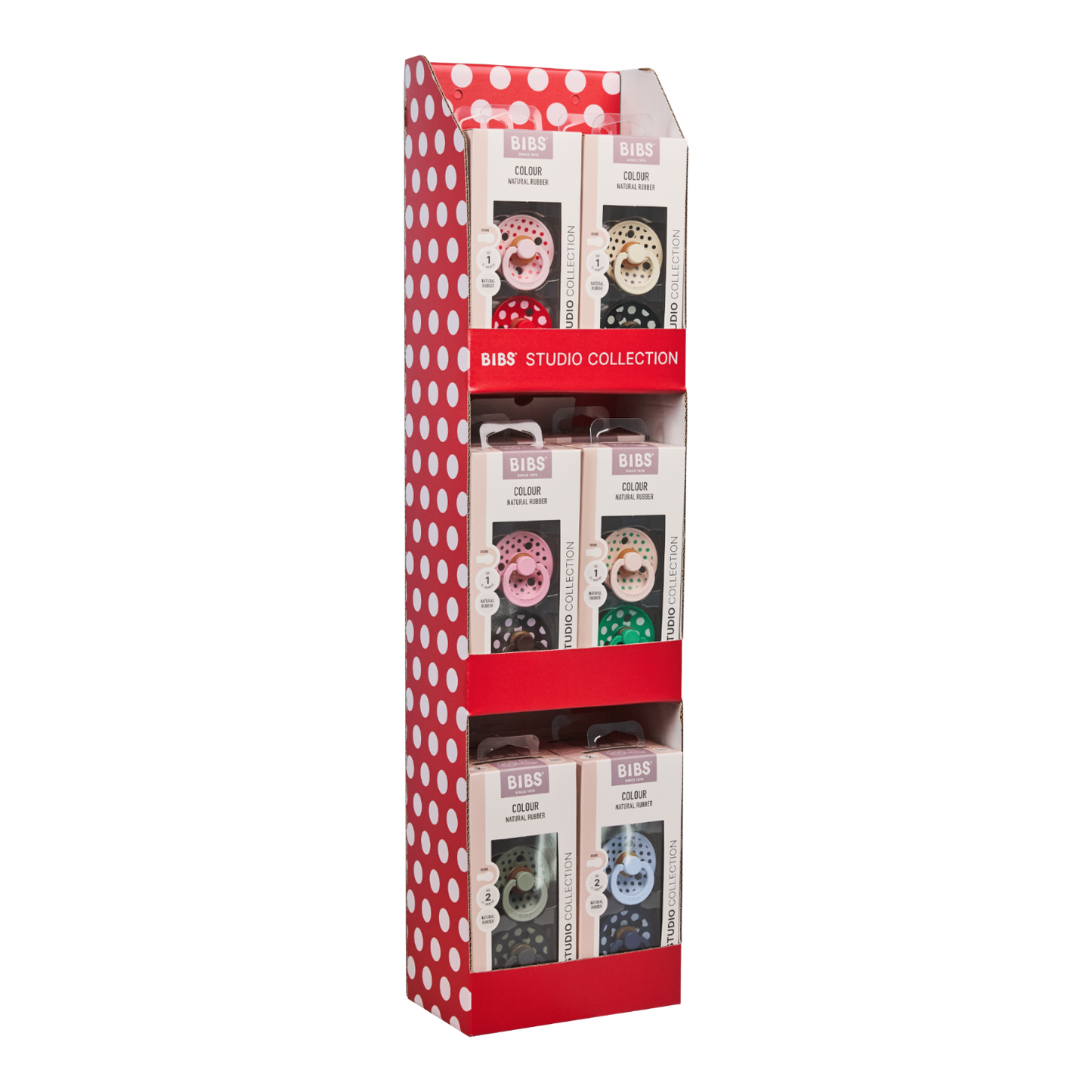 POS – Hängedisplay – breit – Polka