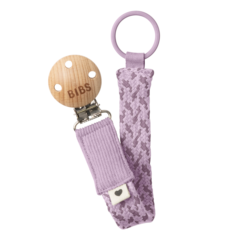 Schnullerclip Violet Sky/Mauve