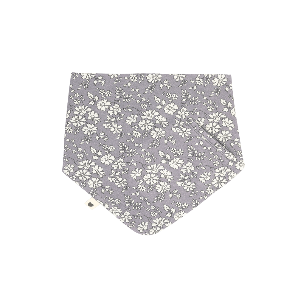 BIBS x LIBERTY Bandana Bib - Capel Fossil Grey - BIBS