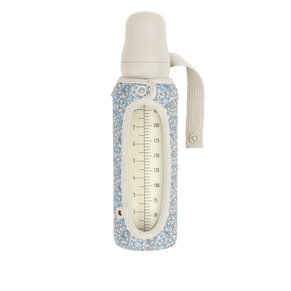 BIBS x LIBERTY Baby Bottle Sleeve Large - Eloise Ivory - BIBS