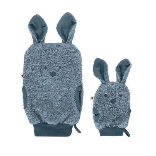Gants de bain Kangourou Petrol