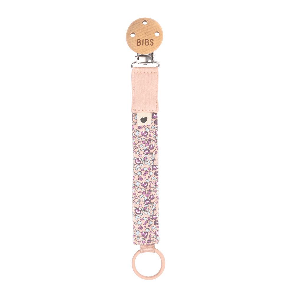 BIBS x LIBERTY Bib & Clip Set Eloise - Blush - BIBS