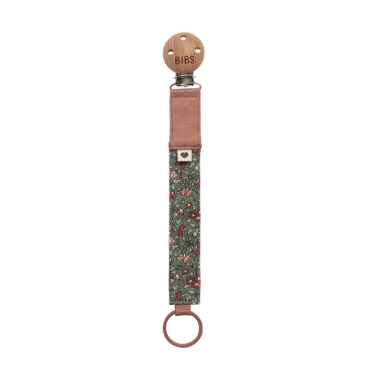 BIBS x LIBERTY Pacifier Clip - Chamomile Lawn Woodchuck - BIBS