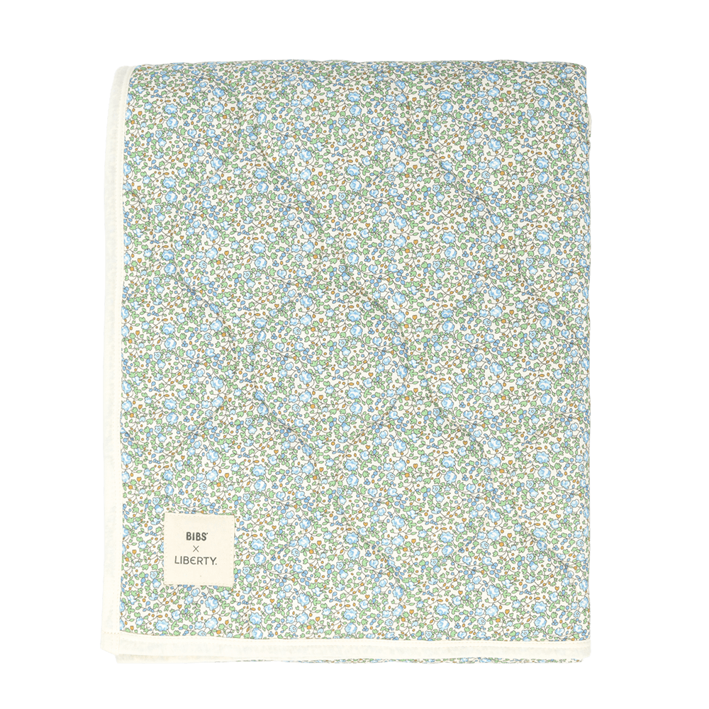 BIBS x LIBERTY Quilted Blanket Eloise - Ivory - BIBS