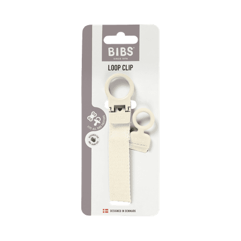 Schnullerclip-Schlaufe – Ivory