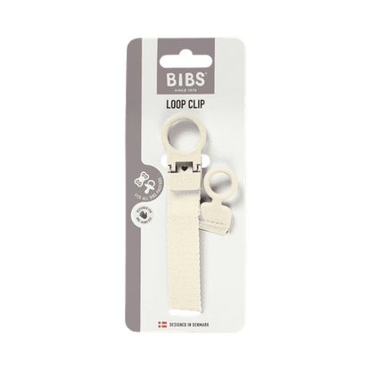Schnullerclip-Schlaufe – Ivory