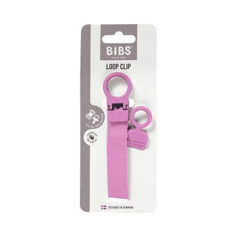 Schnullerclip-Schlaufe – Bubblegum