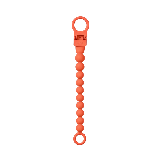 Pacifier Clip Beaded - Tango