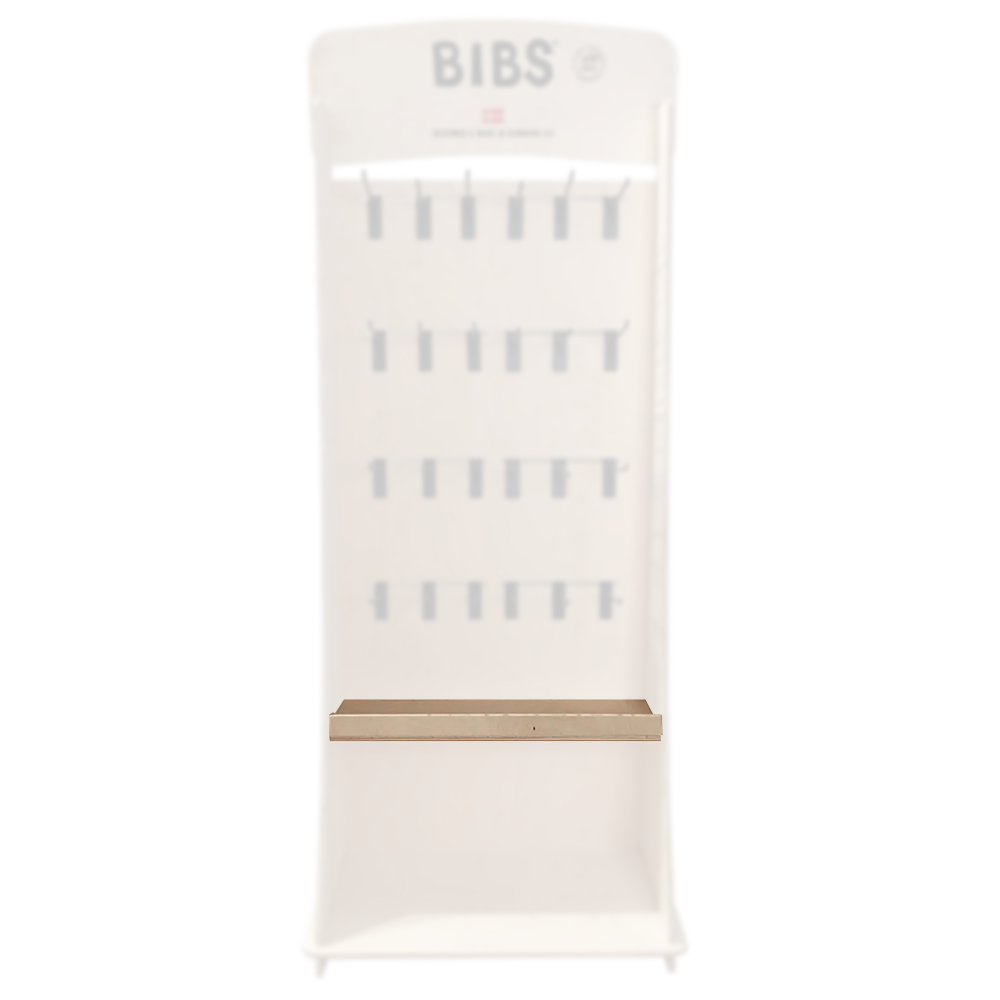 Étagères pour présentoirs en bois