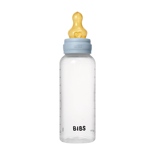 Baby Bottle Complete Set 270ml Latex - Baby Blue