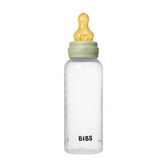 Baby Bottle Complete Set 270ml Latex - Sage