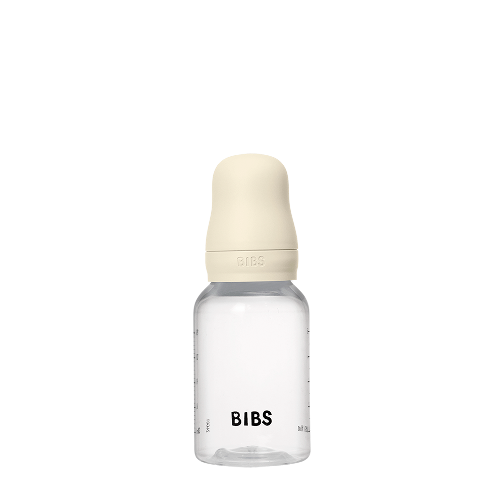 BPA-frit PP-flaskesæt til baby 150 ml Silikone - Ivory