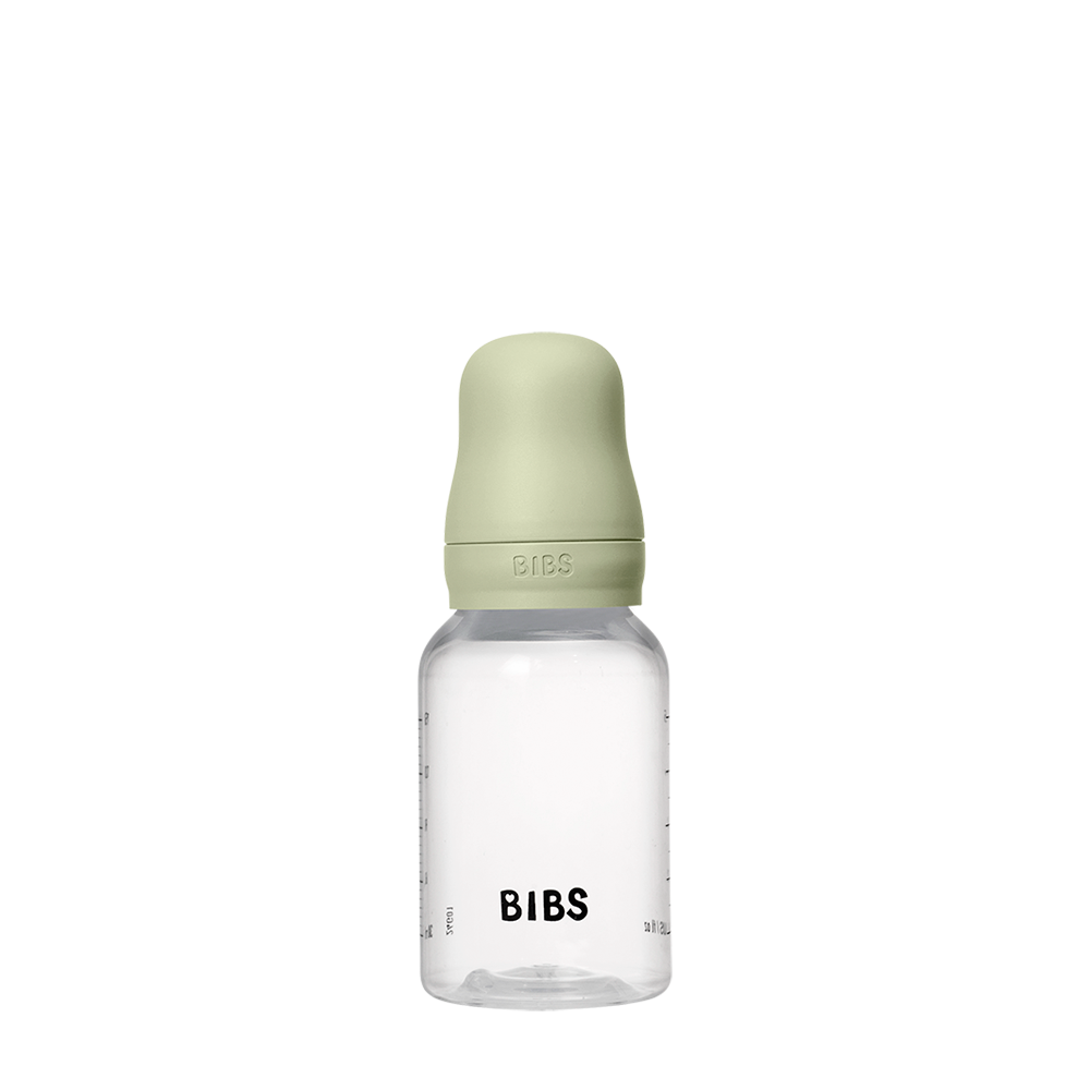 BPA-frit PP-flaskesæt til baby 150 ml Silikone - Sage