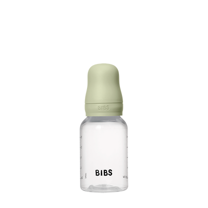 BPA-frit PP-flaskesæt til baby 150 ml Silikone - Sage