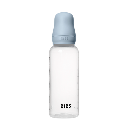 Zestaw butelek dla niemowląt z bezpiecznego dla BPA polipropylenu PP, 270 ml, silikon - Baby Blue