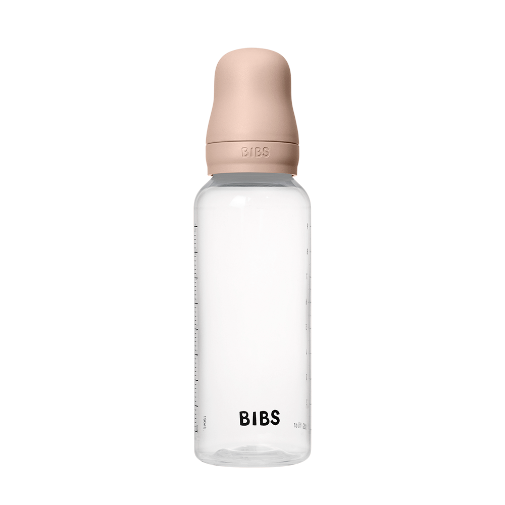 BPA-freies PP-Babyflaschenset 270 ml, Silikon – Blush