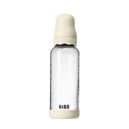 Baby Glass Bottle Boheme Set 240ml Latex - Ivory