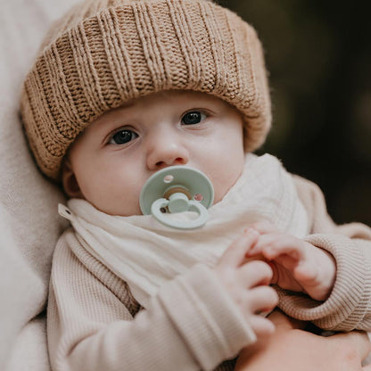 BIBS Śliniak bandana Ivory