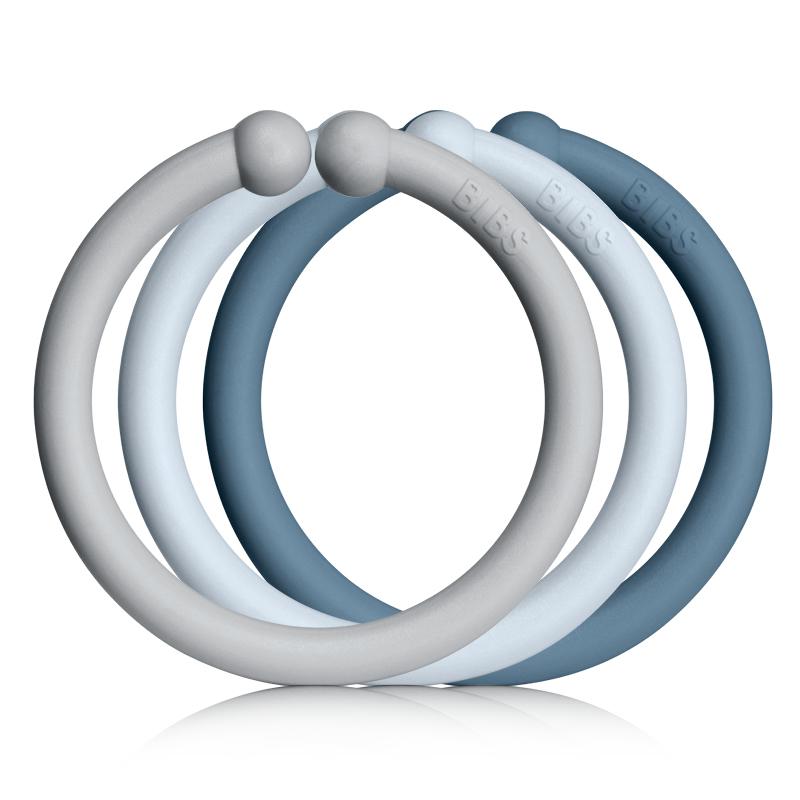 BIBS Loops 12 Pack Cloud/Baby Blue/Petrol [product_typ] - BIBS
