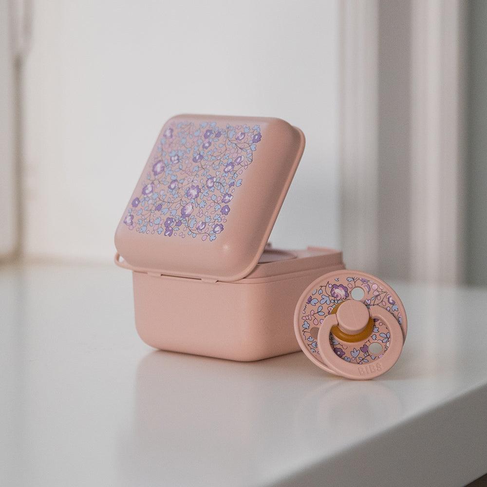 BIBS x LIBERTY Pacifier Box - Eloise Blush - BIBS