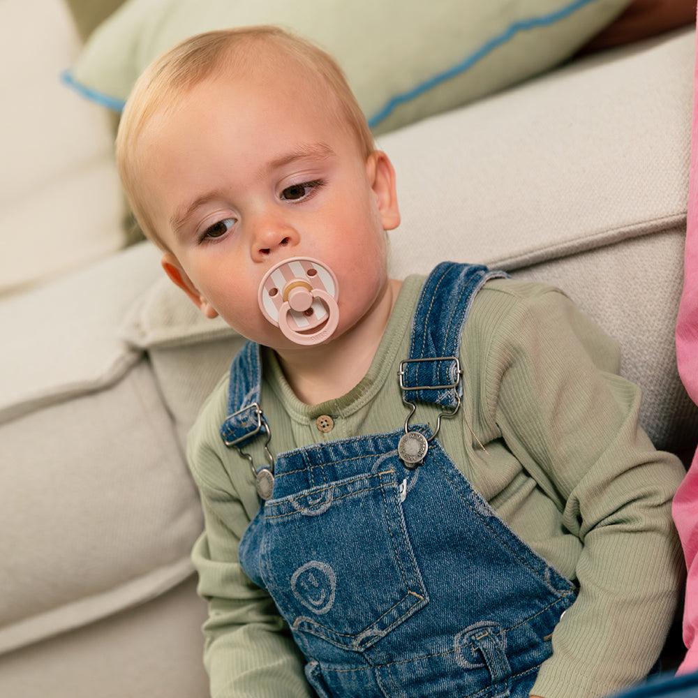 STUDIO Colour Block - Blush/Ivory - BIBS